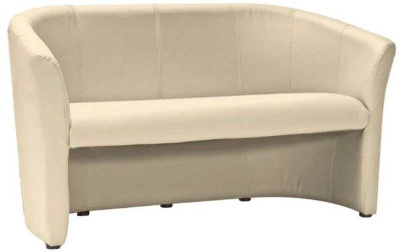 Casa Padrino Designer Kunstleder Sofa 160 x 60 x H. 76 cm - Verschiedene Farben - Wohnzimmer Sofa - Designer Wohnzimmer Möbel