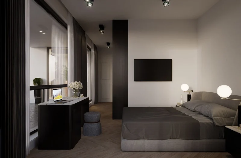 Casa Padrino Luxus Schminktisch mit 3 Schubladen und ausklappbarem Spiegel Schwarz / Weiß 120 x 50 x H. 76 cm - Luxus Badezimmer Möbel - Hotel Möbel