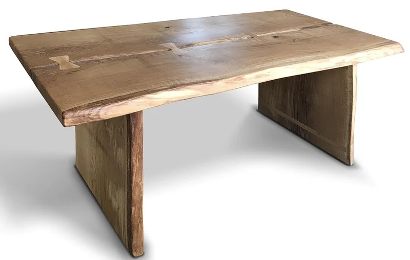 Casa Padrino Luxus Massivholz Esstisch 200 x 100 x H. 77 cm - Verschiedene Farben - Rustikaler Küchentisch - Esszimmer Möbel