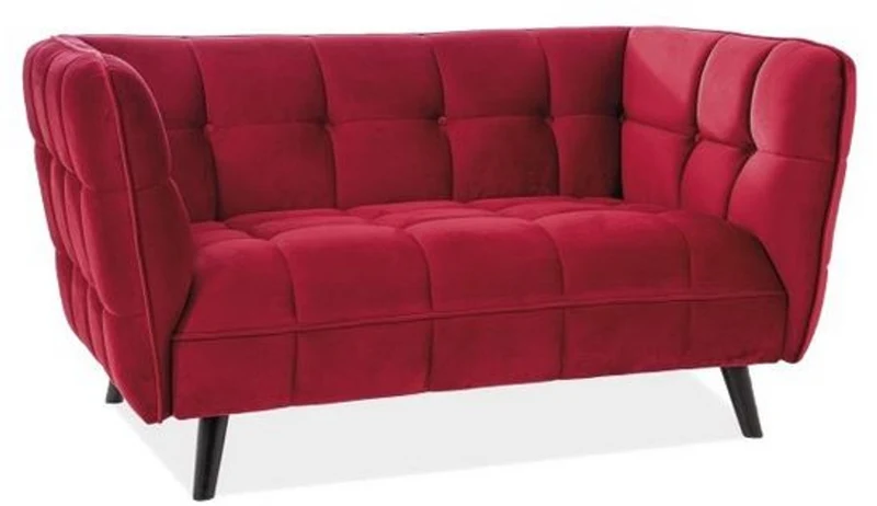 Casa Padrino Luxus Wohnzimmer Sofa mit edlem Samtstoff 145 x 85 x H. 78 cm - Luxus Möbel