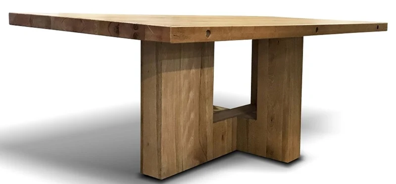 Casa Padrino Luxus Massivholz Esstisch - Verschiedene Größen & Farben - Rustikale Esszimmer Möbel