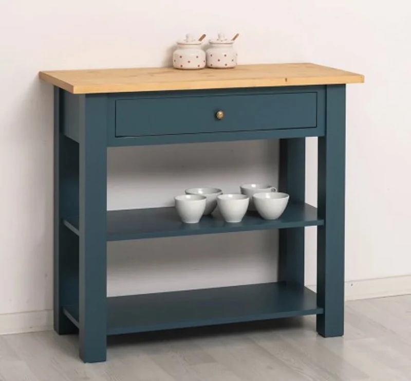 Casa Padrino Konsole im Landhausstil mit 1 Schublade, 100 x 45 x 89 cm