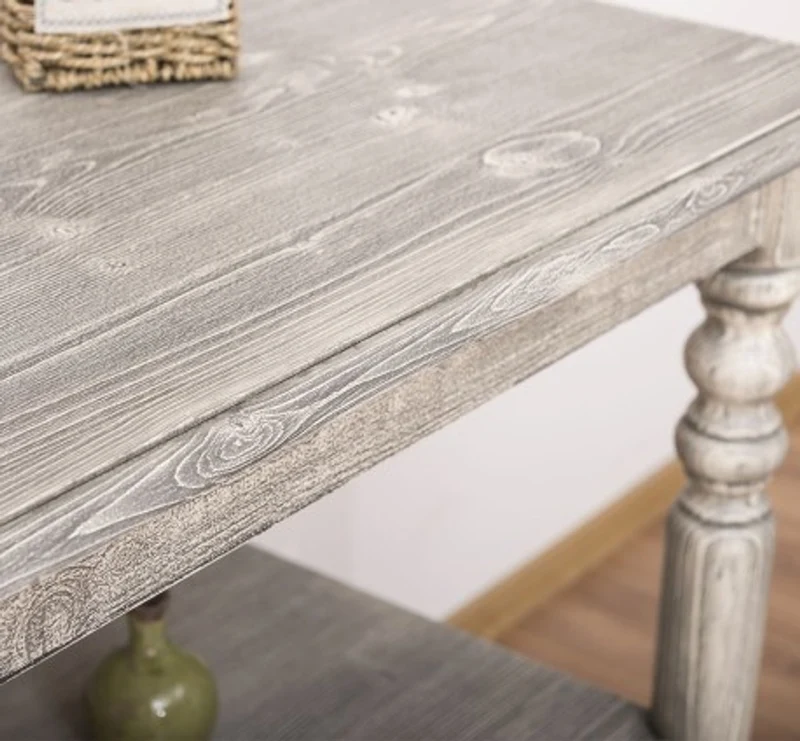 Casa Padrino Konsole im Landhausstil mit 1 Ablage, 110 x 60 x 89 cm