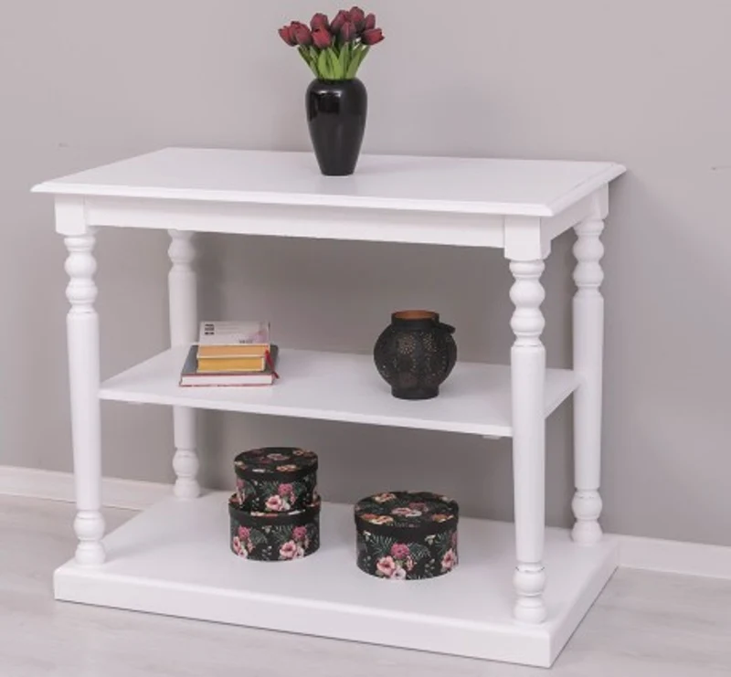 Casa Padrino Konsole im Landhausstil mit 1 Ablage, 110 x 60 x 89 cm