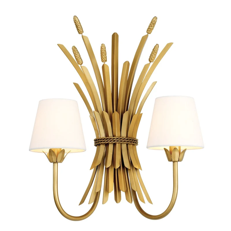 Casa Padrino Luxus Wandleuchte Antik Gold 47 x 24 x H. 53 cm - Hotel & Restaurant Wandlampe