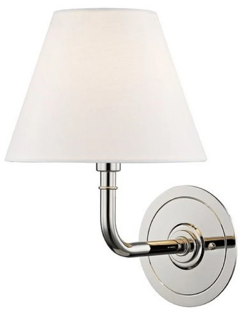 Casa Padrino Luxus Wandleuchte Silber / Weiß 20,3 x 24,1 x H. 28,6 cm - Hotel & Restaurant Wandlampe
