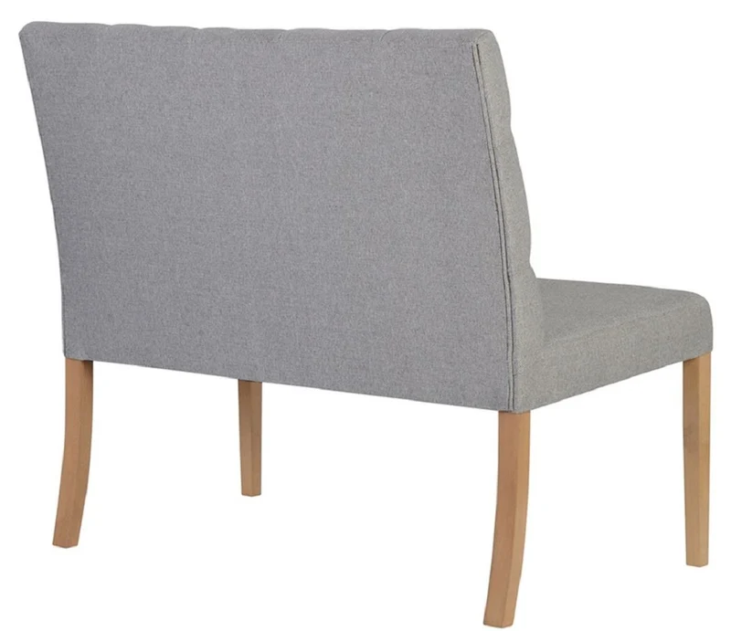 Casa Padrino Luxus Chesterfield Sitzbank mit Rückenlehne 107 x 66 x H. 96 cm - Verschiedene Farben - Chesterfield Möbel