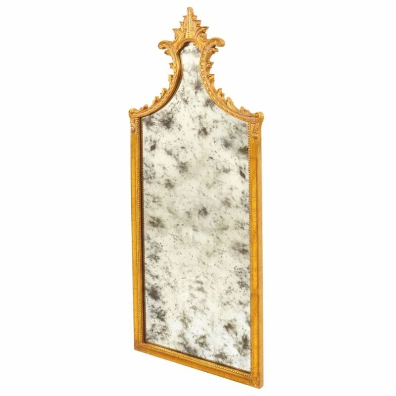 Casa Padrino Luxus Barock Spiegel Antik Gold H. 171 cm - Barockstil Möbel