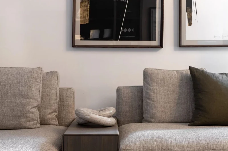 Casa Padrino Luxus Marmor Deko Objekt Ringe Grau - Wohnzimmer Dekoration