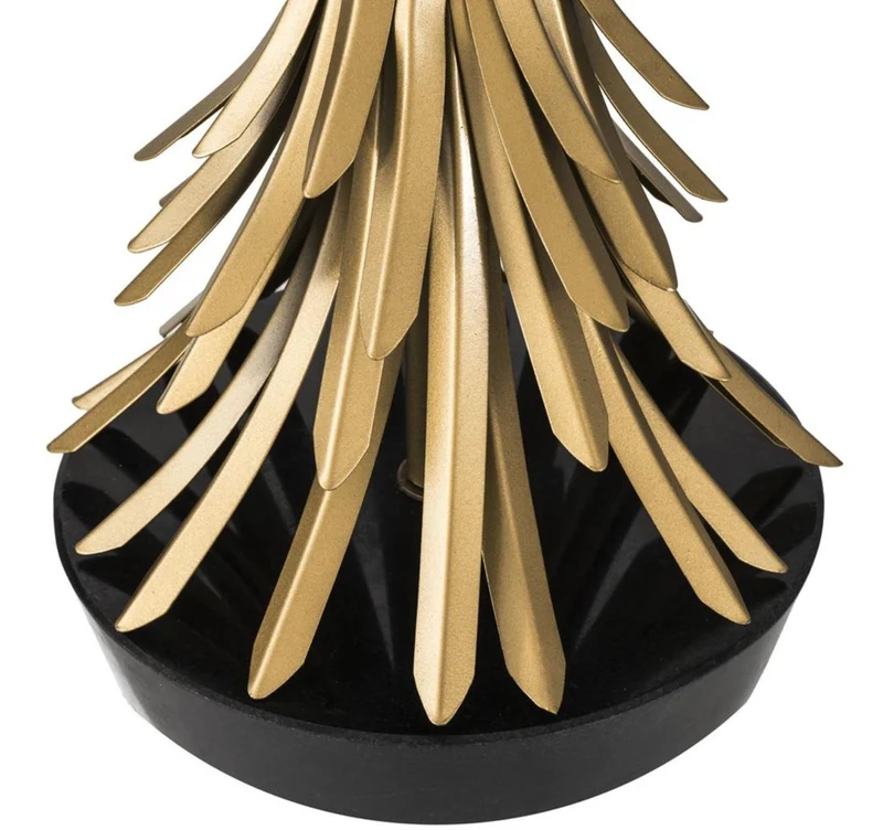 Casa Padrino Luxus Tischleuchte Antik Gold / Schwarz / Weiß Ø 45 x H. 85 cm - Designer Tischlampe mit Granitsockel & Lampenschirm