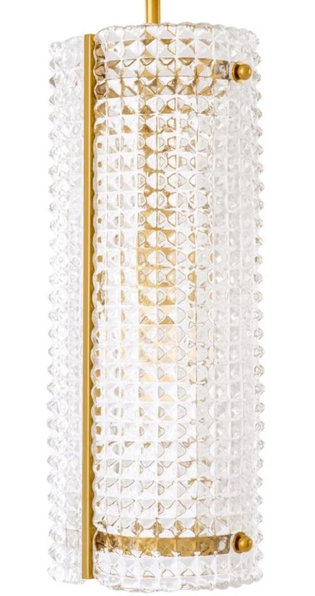 Casa Padrino Luxus Kronleuchter Gold 25 x 19 x H. 53 cm - Hotel & Restaurant Möbel