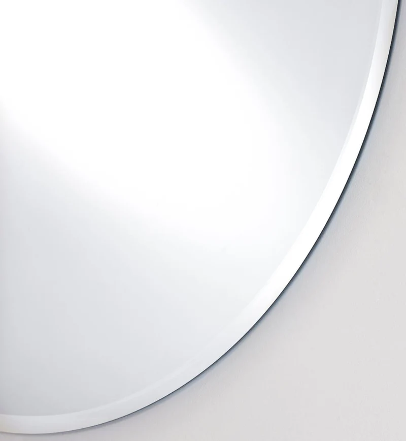 Casa Padrino Designer Wandspiegel Ø 122,5 cm - Runder Luxus Spiegel