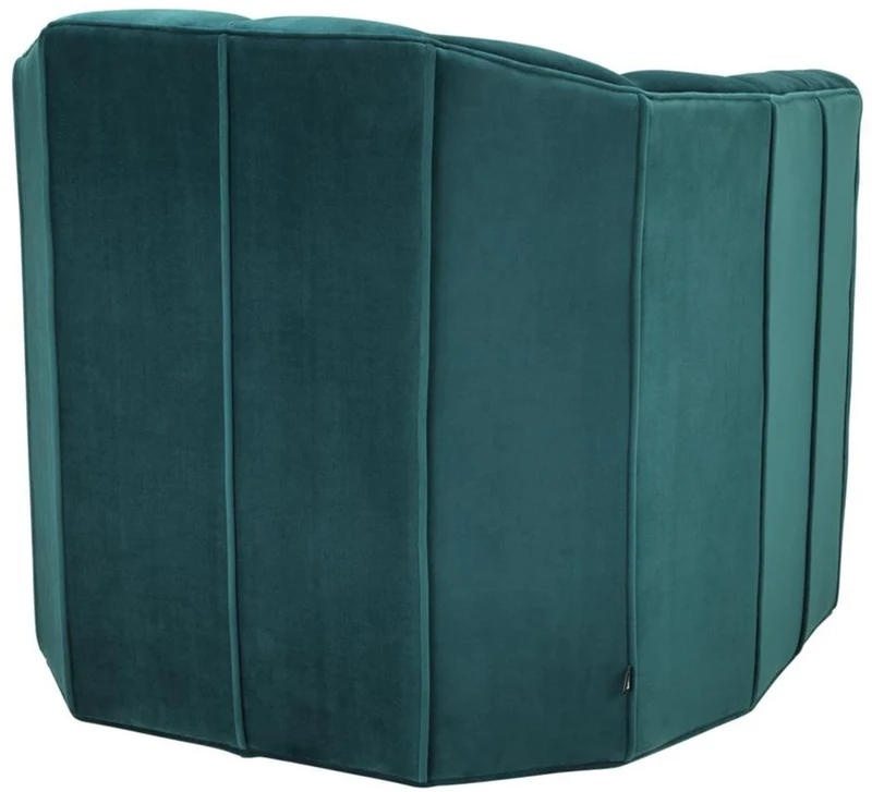 Casa Padrino Luxus Drehsessel Meergrün 84 x 85 x H. 77 cm - Wohnzimmer Sessel