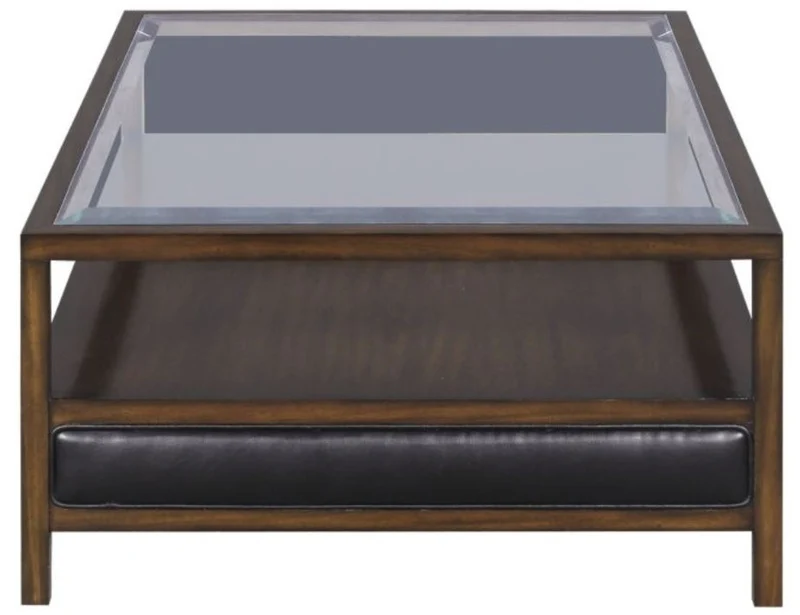 Casa Padrino Luxus Couchtisch Braun / Schwarz 120 x 80 x H. 41 cm - Mahagoni Wohnzimmertisch mit 3 Schubladen