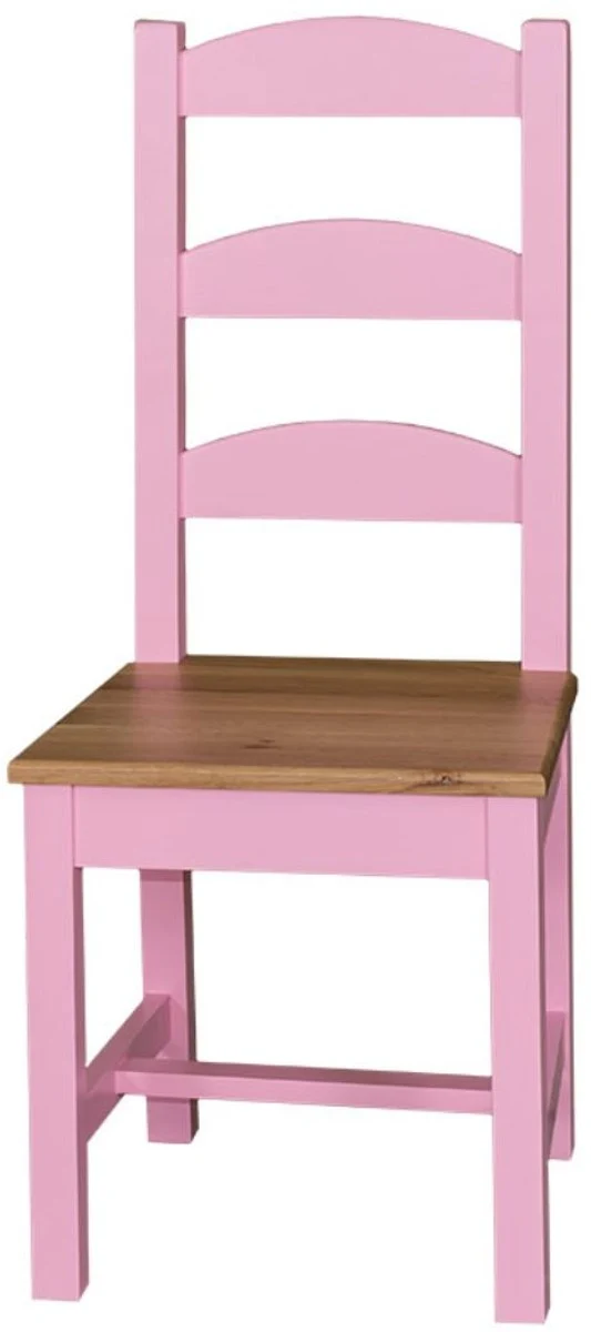 Casa Padrino Landhausstil Esszimmerstuhl 48 x 41 x H. 93 cm - Verschiedene Farben - Esszimmermöbel
