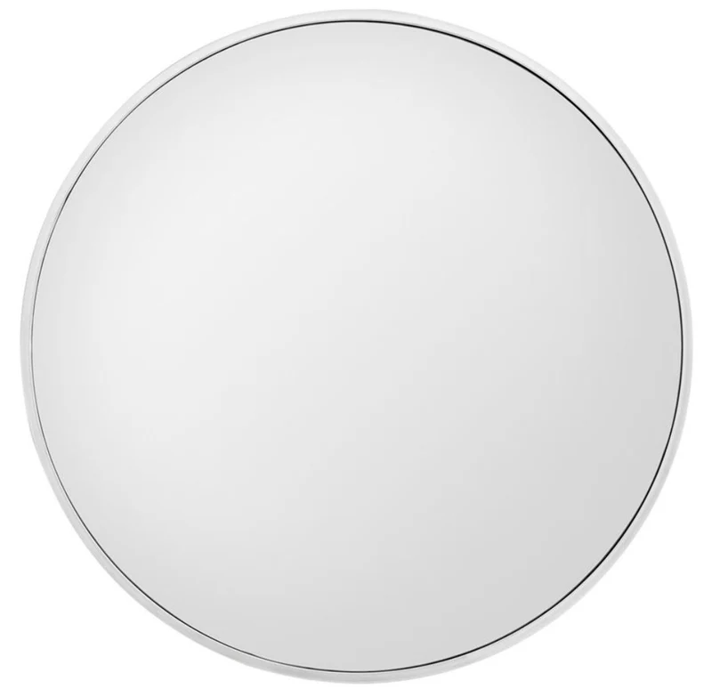 Casa Padrino Luxus Wandspiegel Silber Ø 120 cm - Runder Luxus Spiegel