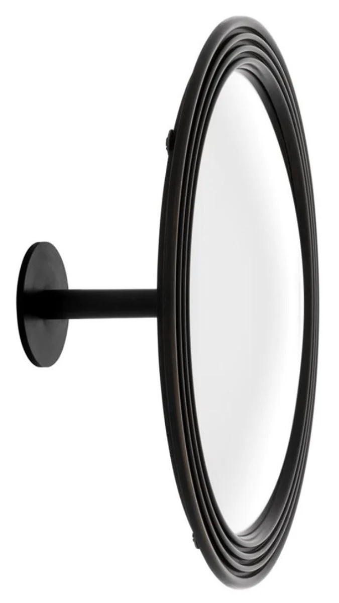 Casa Padrino Spiegel / Konvexspiegel Bronze Ø 35 cm - Luxus Kollektion