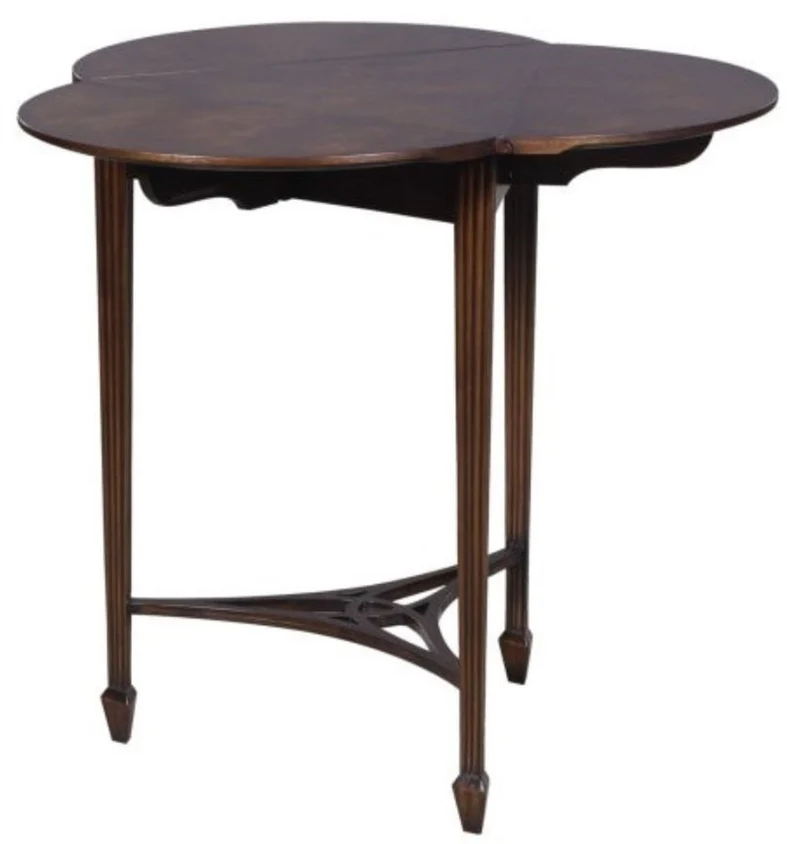 Casa Padrino Luxus Wohnzimmer Beistelltisch Braun 52 x 46 x H. 71 cm - Luxus Qualität