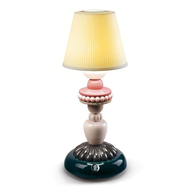 Casa Padrino Luxus Tischleuchte Porzellan H30 x 12 cm - Luxus Beleuchtung