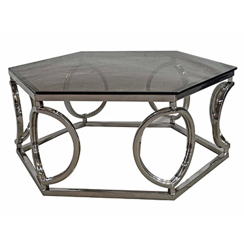 Casa Padrino Art Deco Luxus Couchtisch mit Glasplatte 99 x 99 x H.40 cm - Luxus Hotel Möbel