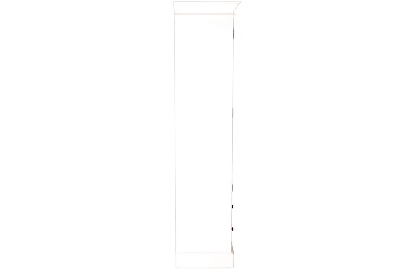 Casa Padrino Landhausstil Vitrinenschrank Antik Weiß 110 x 45 x H. 190 cm - Handgefertigte Shabby Chic Vitrine