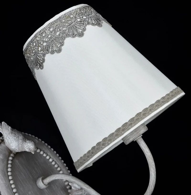 Casa Padrino Jugendstil Wandleuchte Wandlampe in Antik Grau 16 x 28 x H. 26 cm