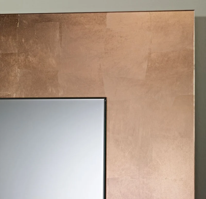 Casa Padrino Luxus Spiegel Kupferfarben 75 x H. 160 cm - Wohnzimmermöbel