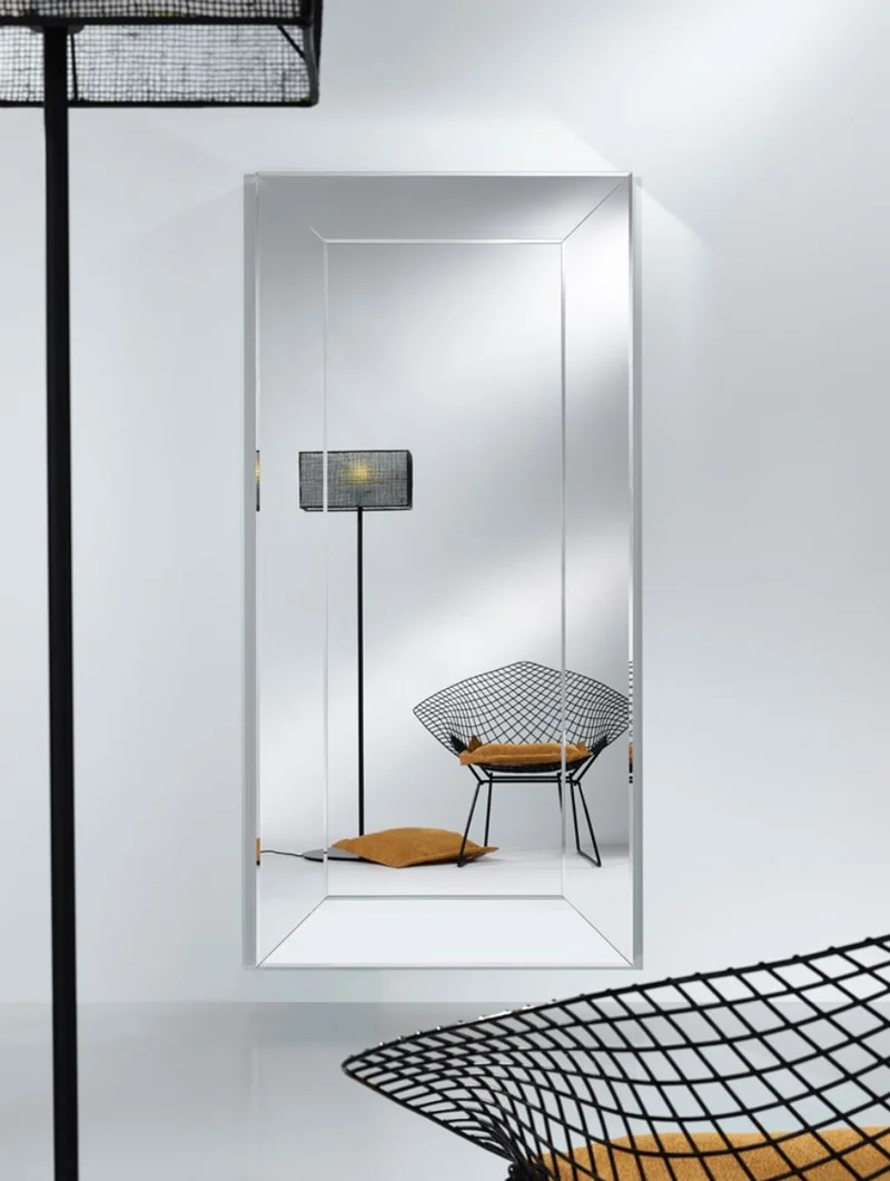 Casa Padrino Luxus Designer Spiegel 90 x H. 190 cm - Hotel Möbel