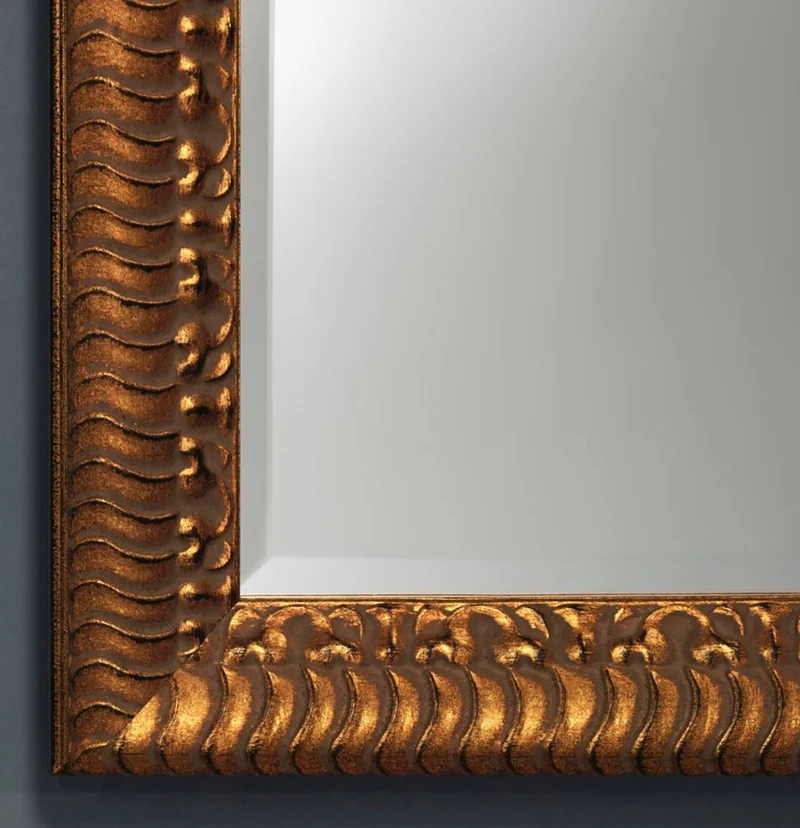Casa Padrino Barock Wandspiegel Antik Gold 44 x H. 59 cm - Möbel & Accessoires im Barockstil