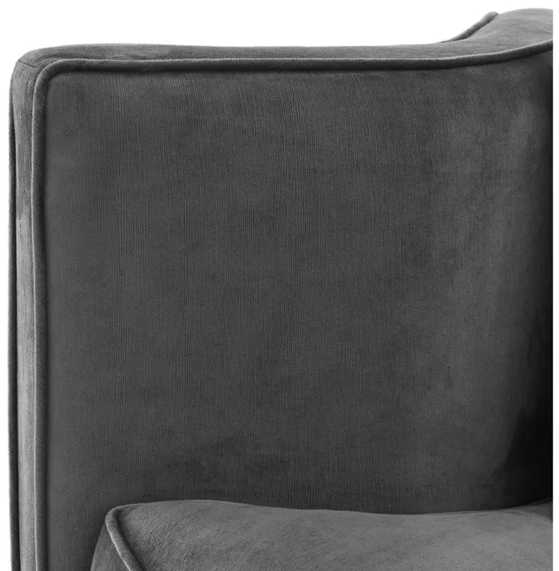 Casa Padrino Luxus Sofa Grau 226 x 110 x H. 74 cm - Luxus Wonzimmer Möbel