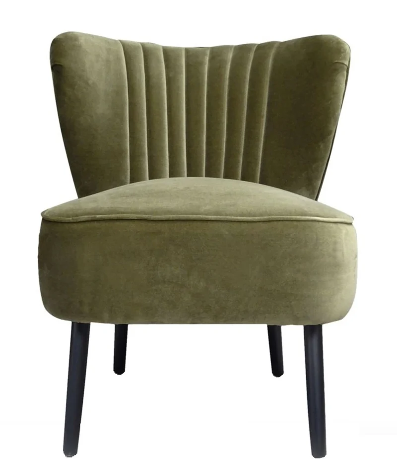 Casa Padrino Luxus Wohnzimmer Sessel Grün 61 x 70 x H. 73 cm - Designer Möbel