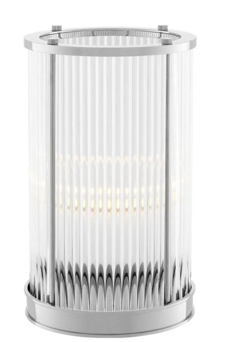 Casa Padrino Luxus Kerzenleuchter Silber 16,5 x H. 27,5 cm - Hotel Restaurant Accessoires