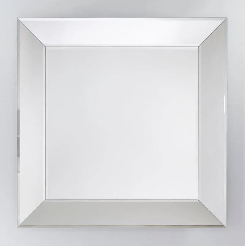 Casa Padrino Luxus Spiegel / Wandspiegel 89 x H. 89 cm - Luxus Kollektion