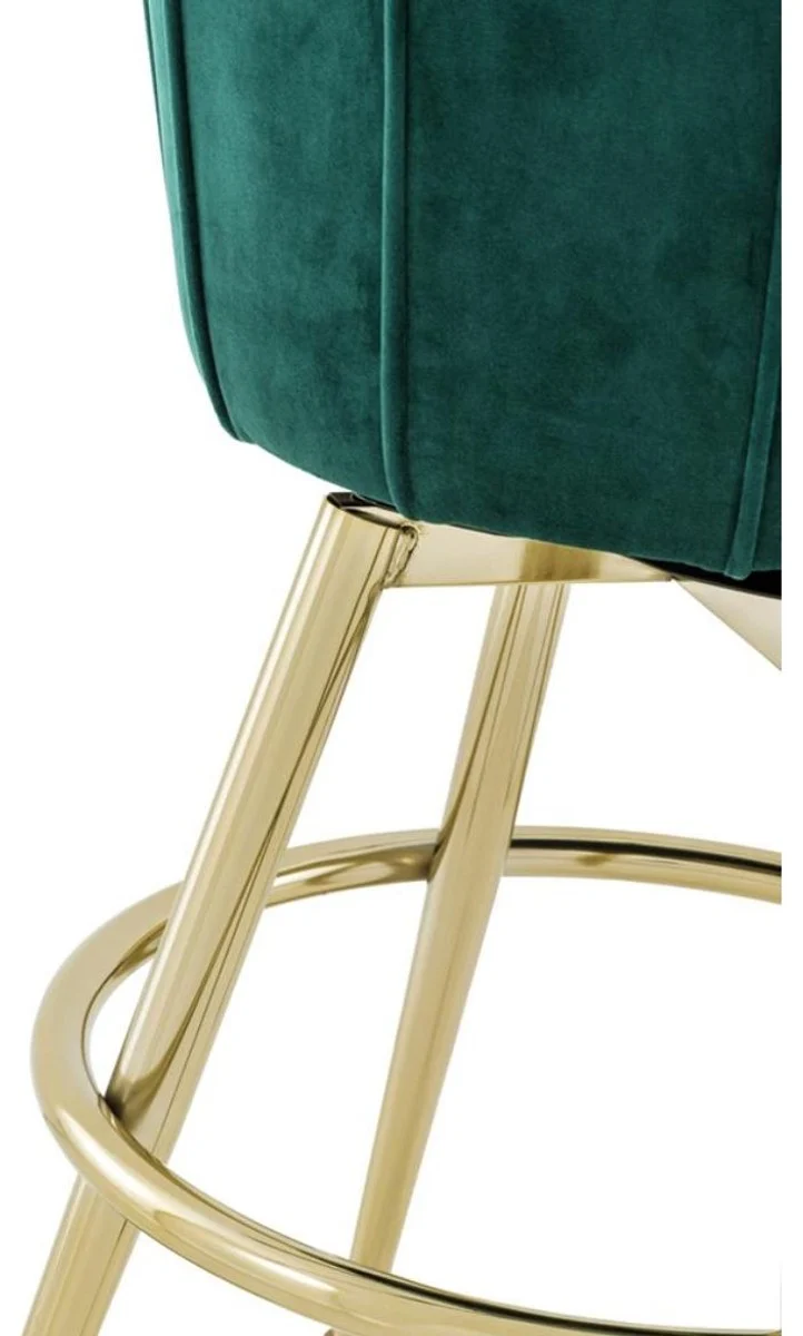 Casa Padrino Luxus Barhocker 37 x H. 72 cm - Hotel Barhocker