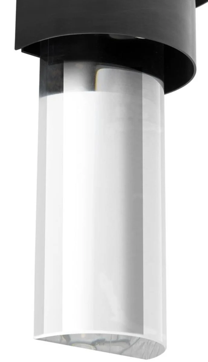 Casa Padrino Wohnzimmer Wandlampe Bronze 15 x 10 x H. 37 cm - Luxus Qualität