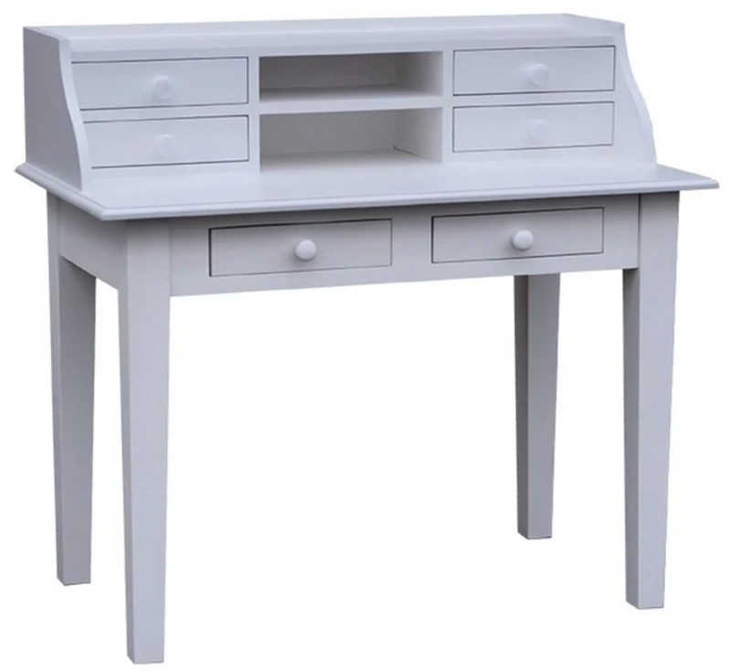 Casa Padrino Schreibtisch mit 6 Schubladen 109 x 60 x H. 102 cm - Möbel im Landhausstil