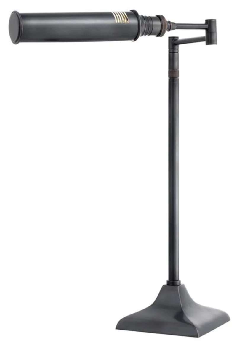 Casa Padrino Luxus Tischleuchte / Schreibtischleuchte Bronze - Büromöbel