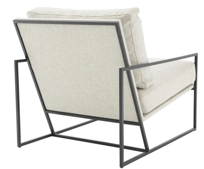 Casa Padrino Luxus Hotel Club Sessel 66 x 87 x H. 68 cm - Luxus Kollektion