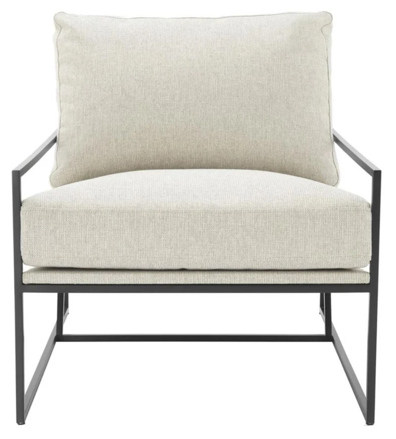Casa Padrino Luxus Hotel Club Sessel 66 x 87 x H. 68 cm - Luxus Kollektion