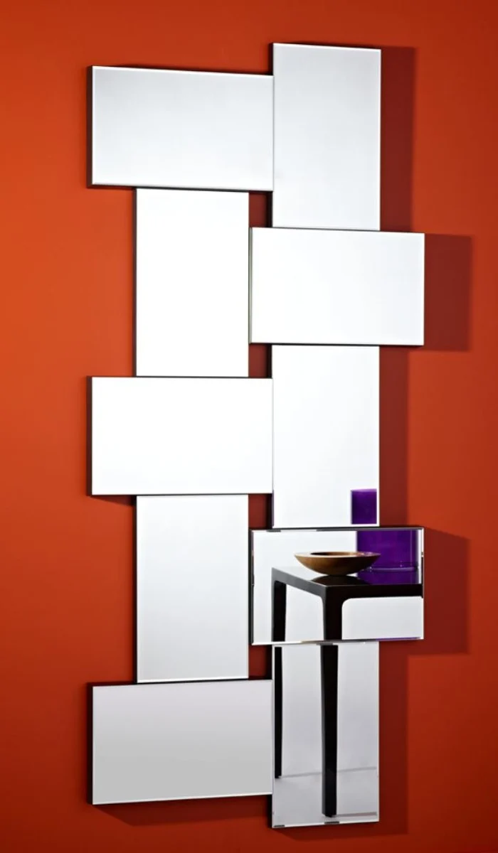 Casa Padrino Luxus Spiegel 76 x H. 171 cm - Designer Wohnzimmer Wandspiegel