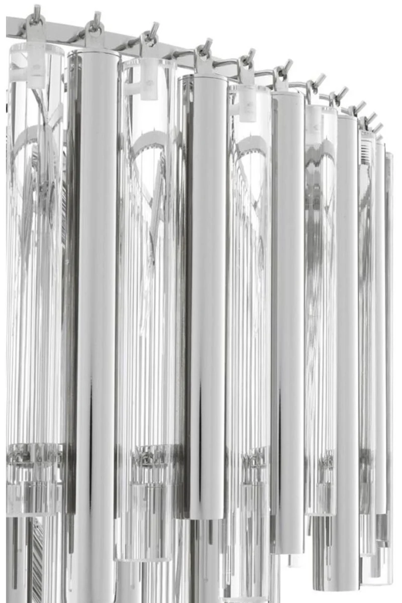 Casa Padrino Luxus Kronleuchter Silber Durchmesser 57 x H. 88 cm - Hotel Möbel
