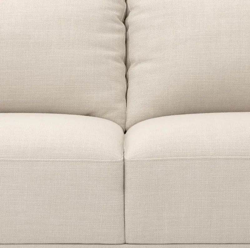 Casa Padrino Luxus Sofa Naturfarbig 223 x 93 x H. 80 cm - Luxus Wonzimmer Möbel