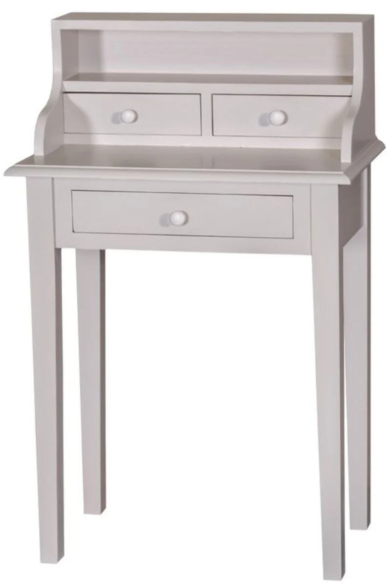 Casa Padrino Landhausstil Schreibtisch mit 3 Schubladen 65 x 40 x H. 102 cm - Wohnzimmermöbel