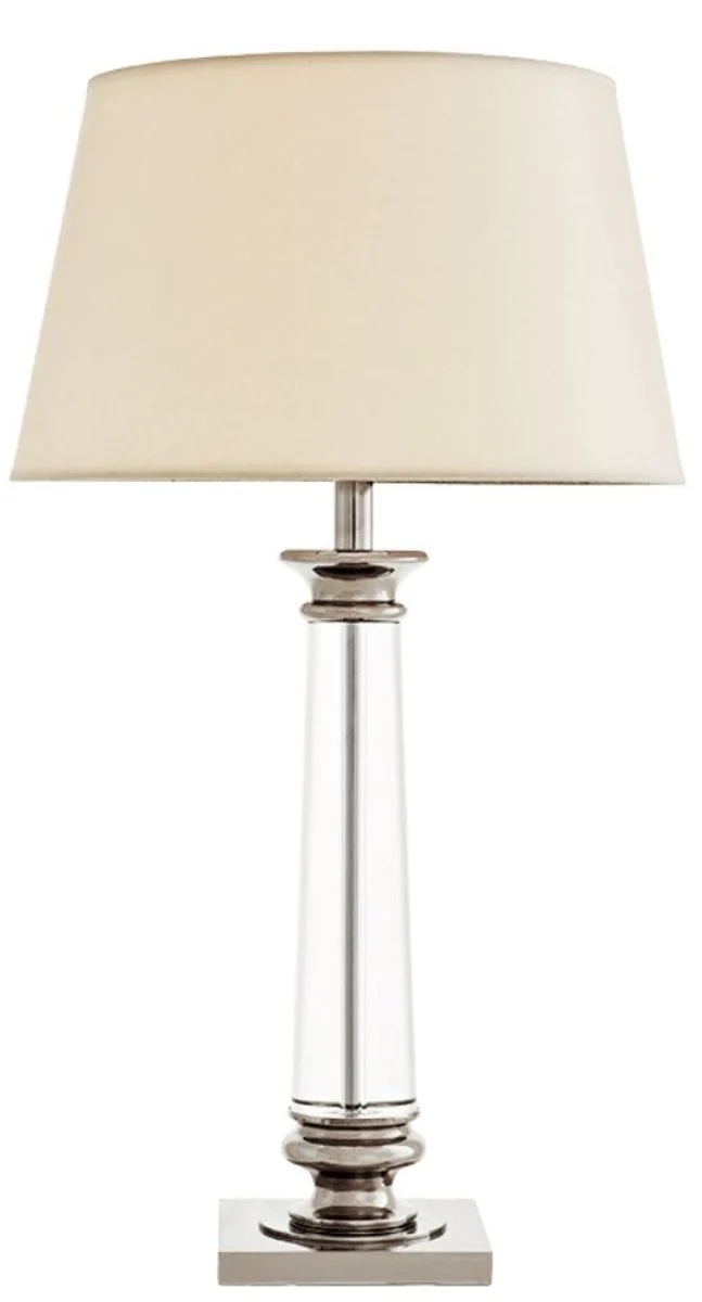 Casa Padrino Luxus Tischleuchte 17 x 43 x H. 74 cm - Wohnzimmermöbel