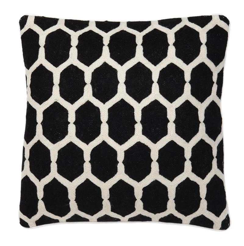 Casa Padrino Luxus Hotel Kissen Schwarz 50 x H. 50 cm - Hotel Kollektion