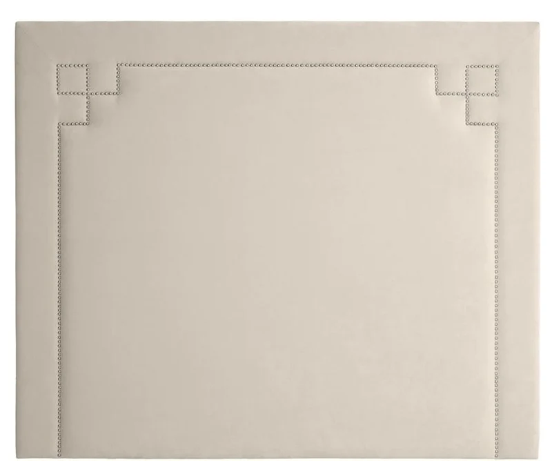 Casa Padrino Designer Bett-Kopfteil Naturfarbig 180 x H. 150 cm - Luxus Schlafzimmermöbel
