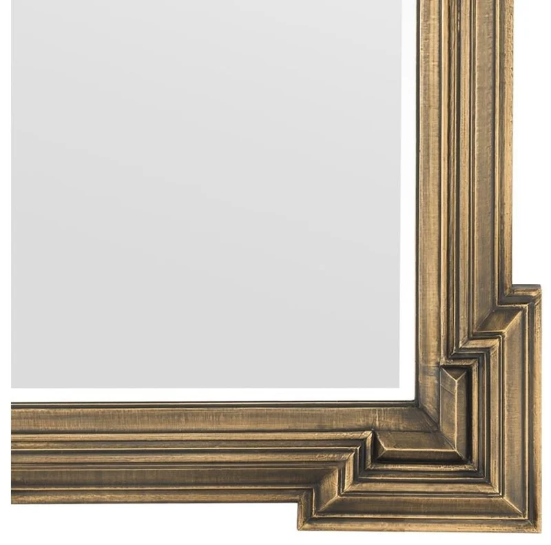 Casa Padrino Luxus Spiegel Antik Messing 85 x H. 220 cm - Designer Wandspiegel