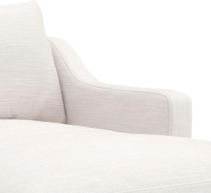 Casa Padrino Luxus Liegesessel / Schlafsessel Weiß 85 x 150 x H. 75 cm - Wohnzimmer Sessel