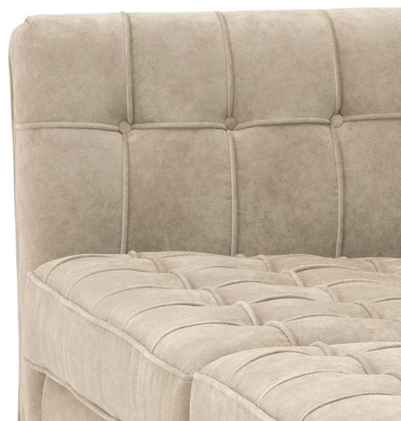 Casa Padrino Luxus Sofa Greige 230 x 81 x H. 78 cm - Luxus Kollektion