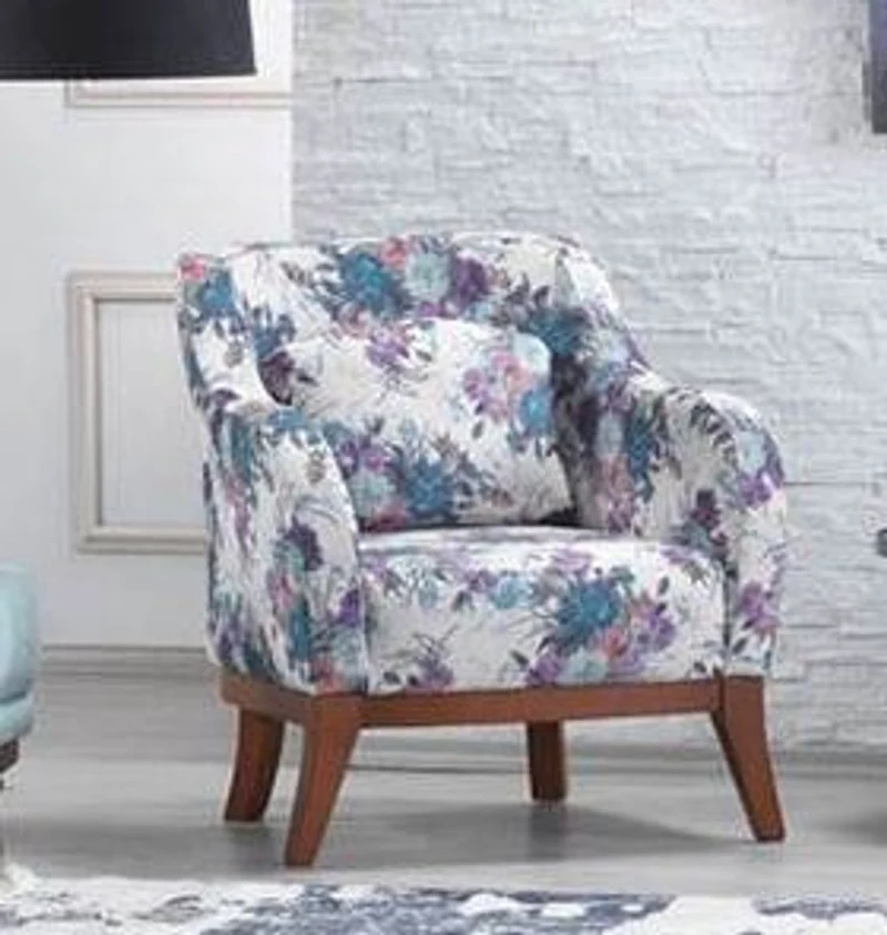 Casa Padrino Designer Bergere Sessel Seine - Hotel Möbel, Grau, B 80 x T 85 x H 87 cm